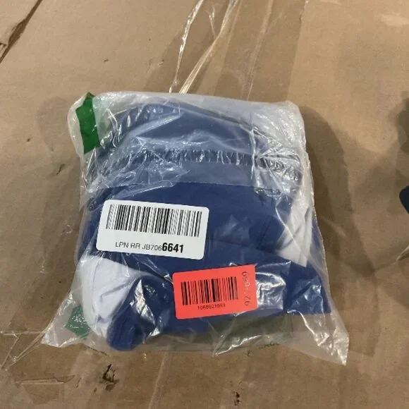 Women's One Piece XXL Tummy Control Swimsuit Boyshort Retro Bathing Suit Blue - Picture 12 of 12